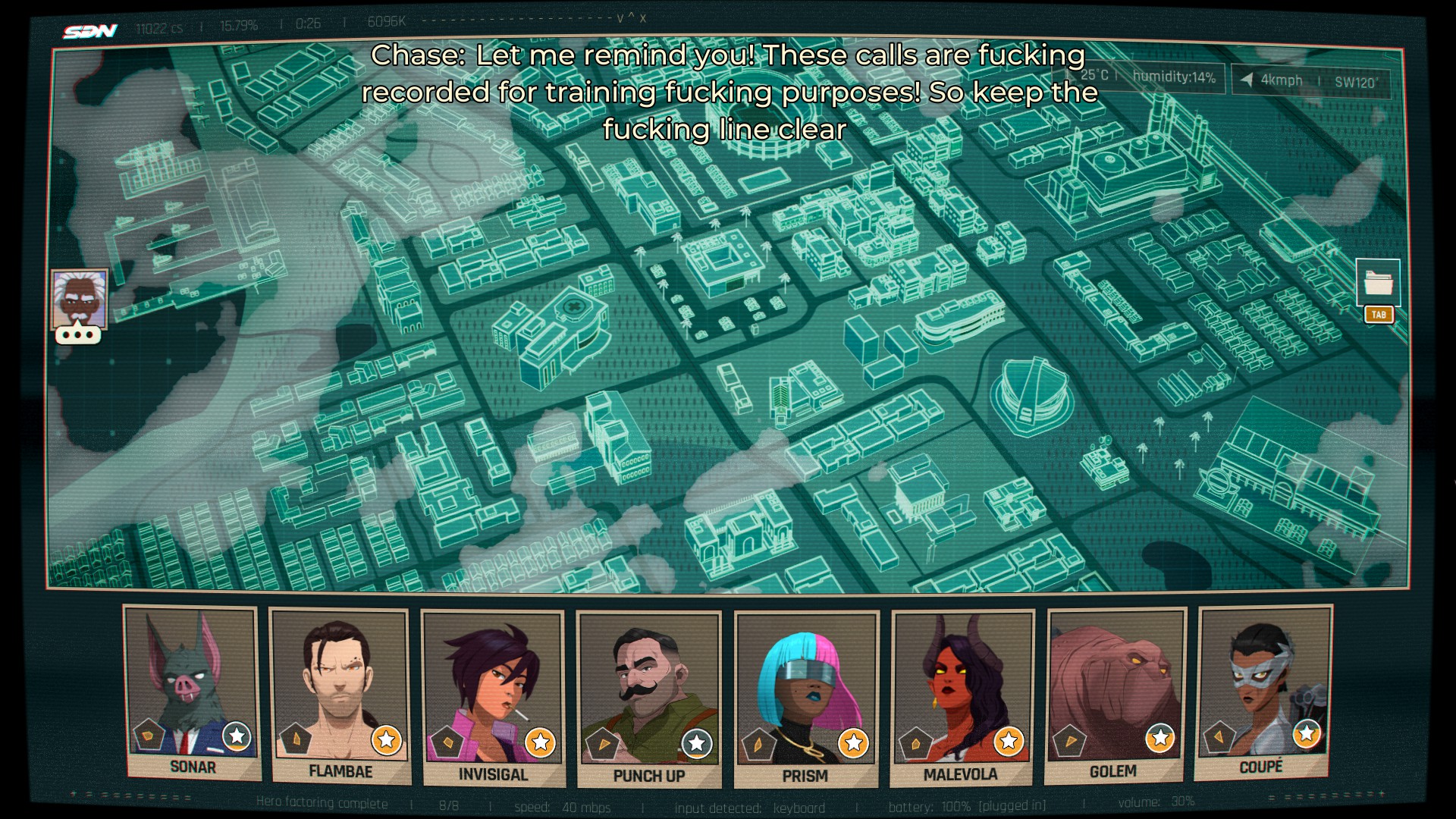 Värikäs joukko entisiä super-roistoja "ehdonalaisohjelman" superversiossa